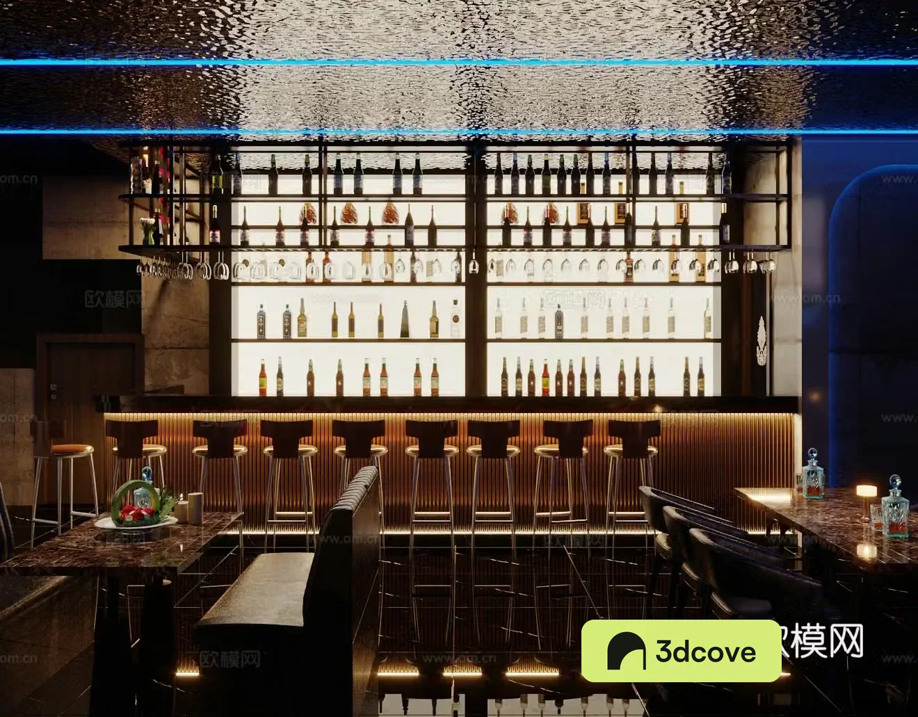 Modern bar