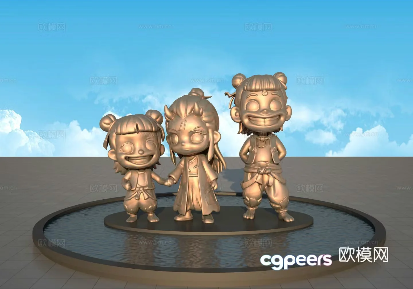 Nezha Ao Bing 3D model