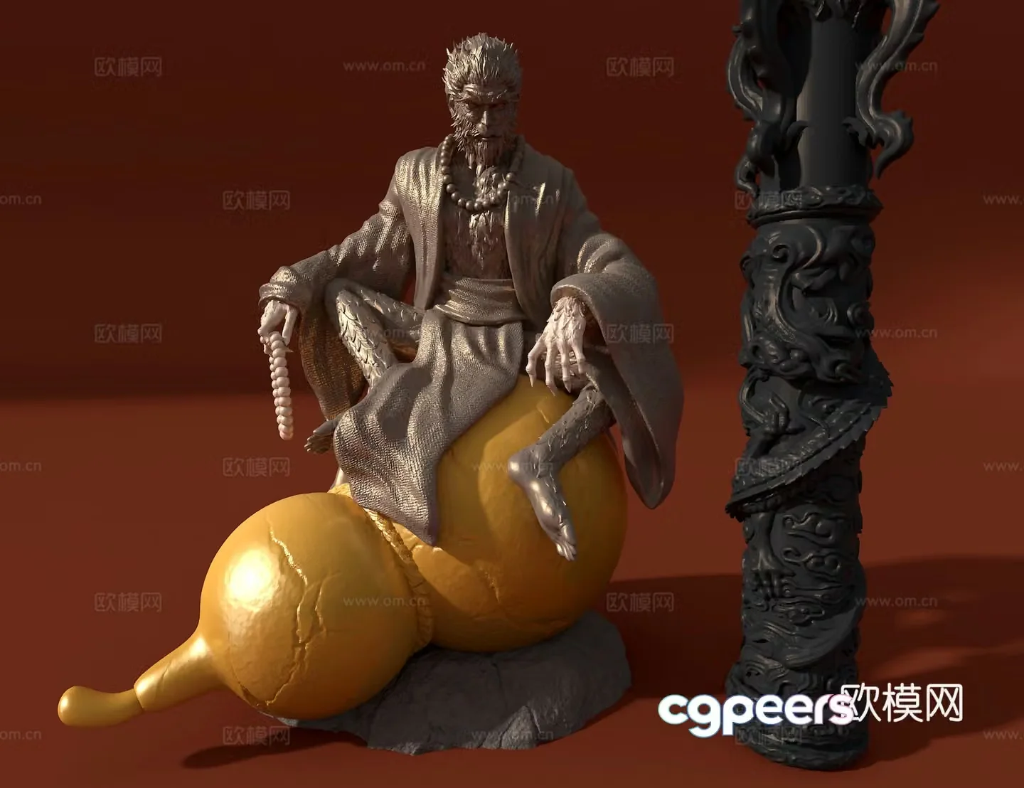 Black Myth Wukong 3D Model