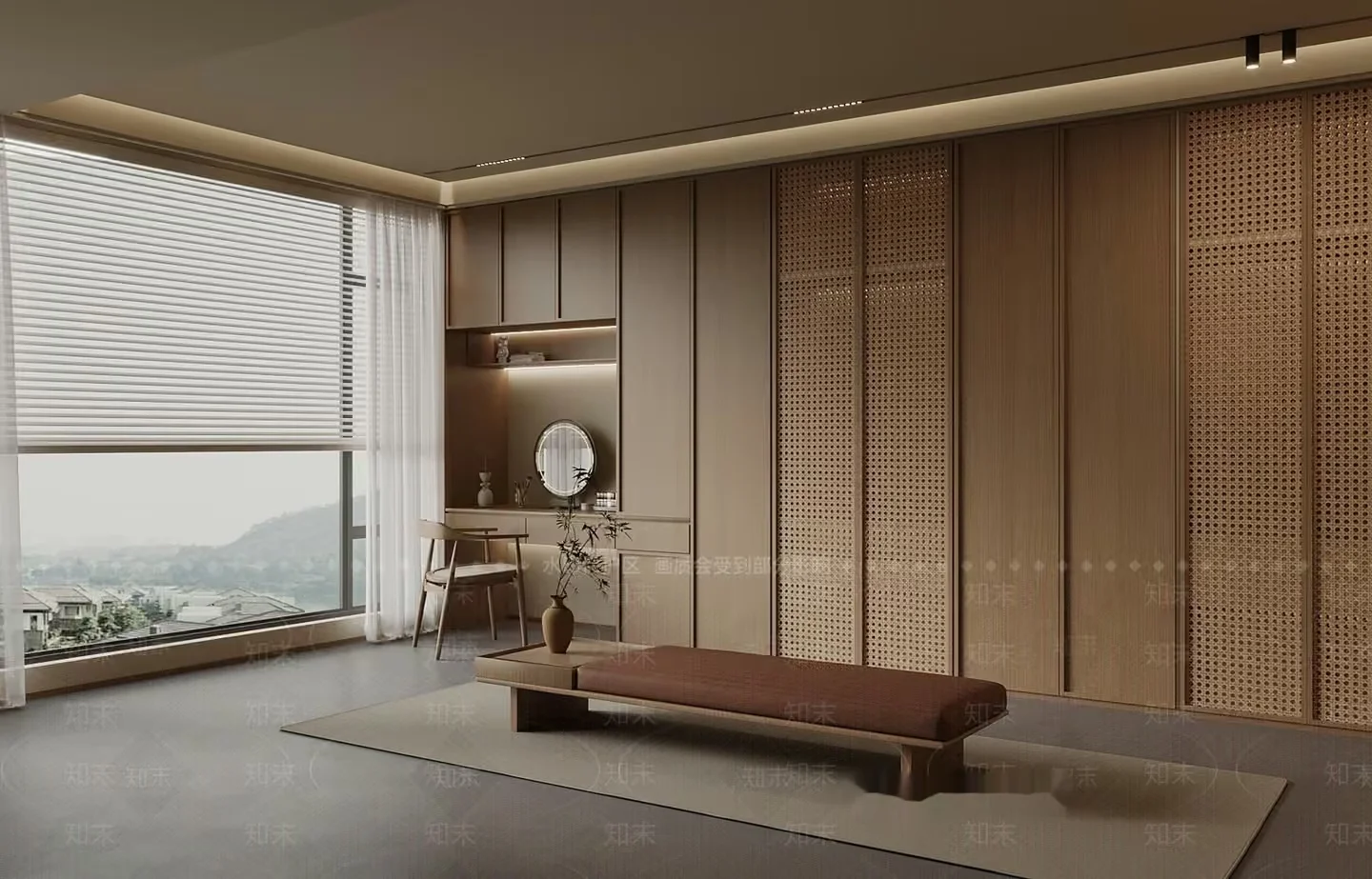 Modern Minimalist Room 3D Model – 15759 – VRAY Render
