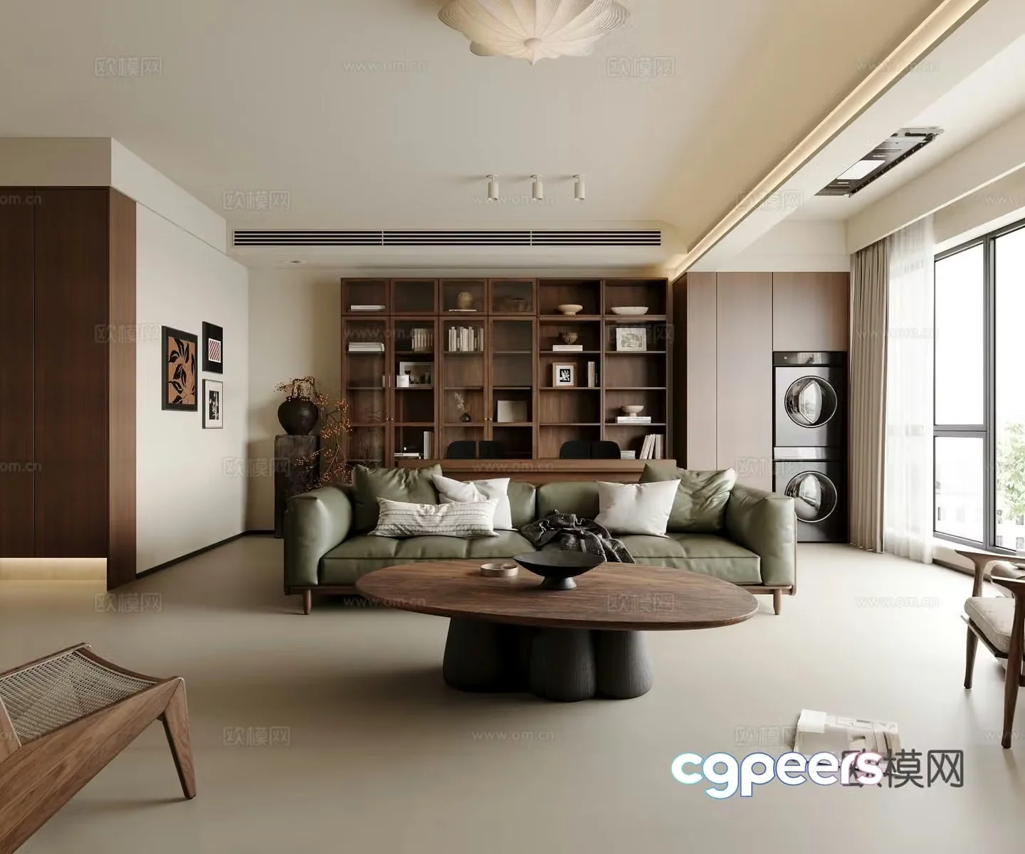 3D model of medieval style living room restaurant
