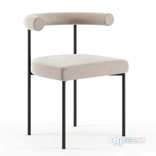 3ds Max Free – Kashmir chair by Resident