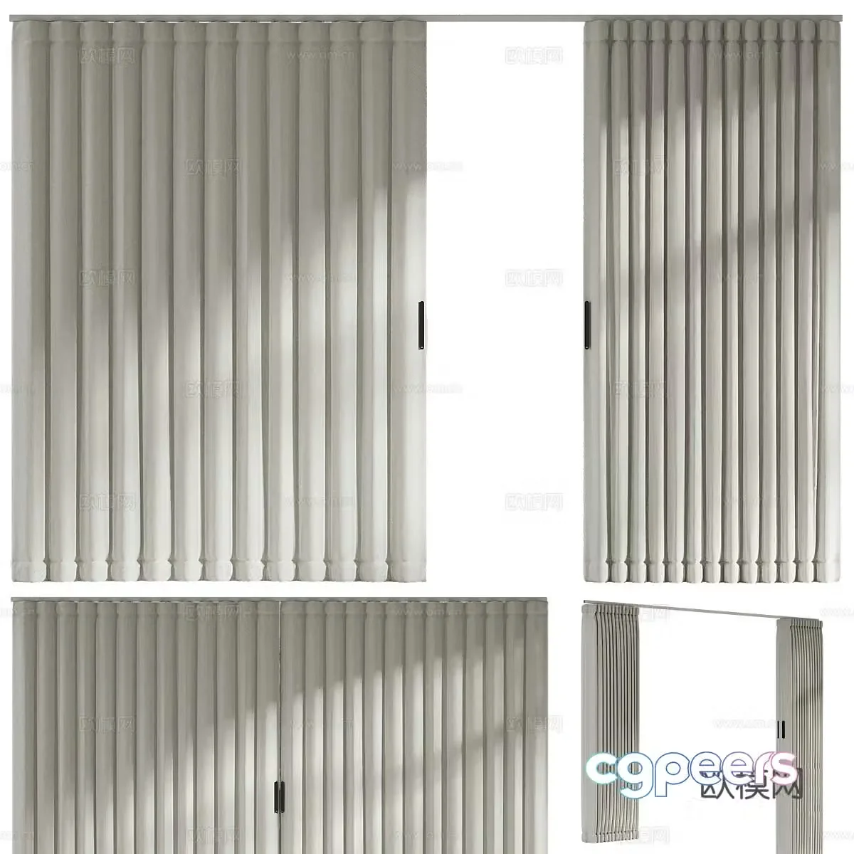 Sliding door 3D model