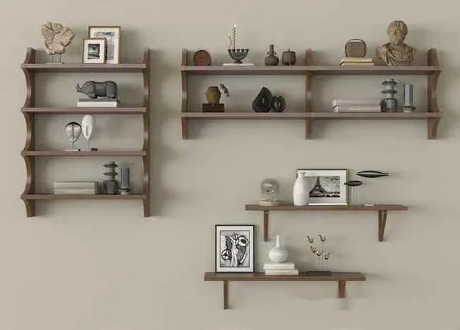 Mid-Century Modern Shelving 3D Model – 5999 – VRAY Render