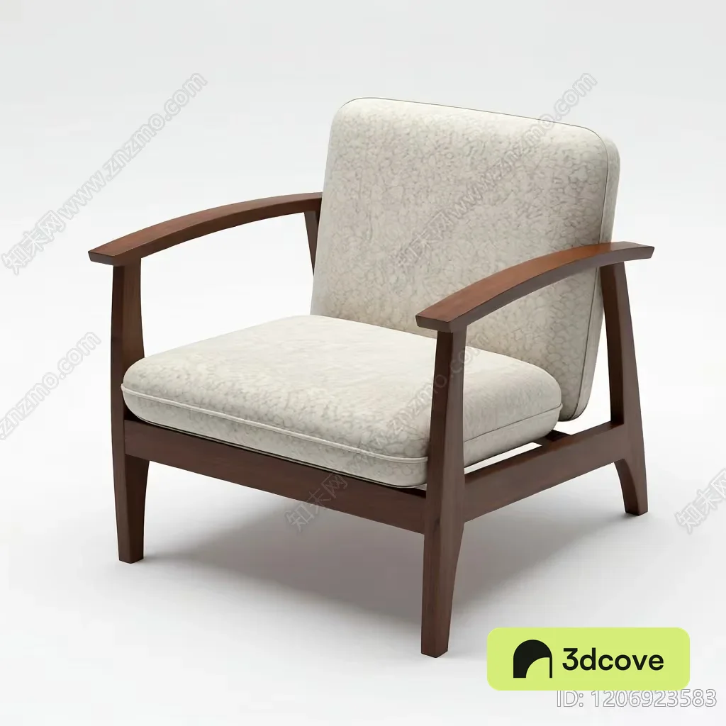 Wooden Chair With Cushion