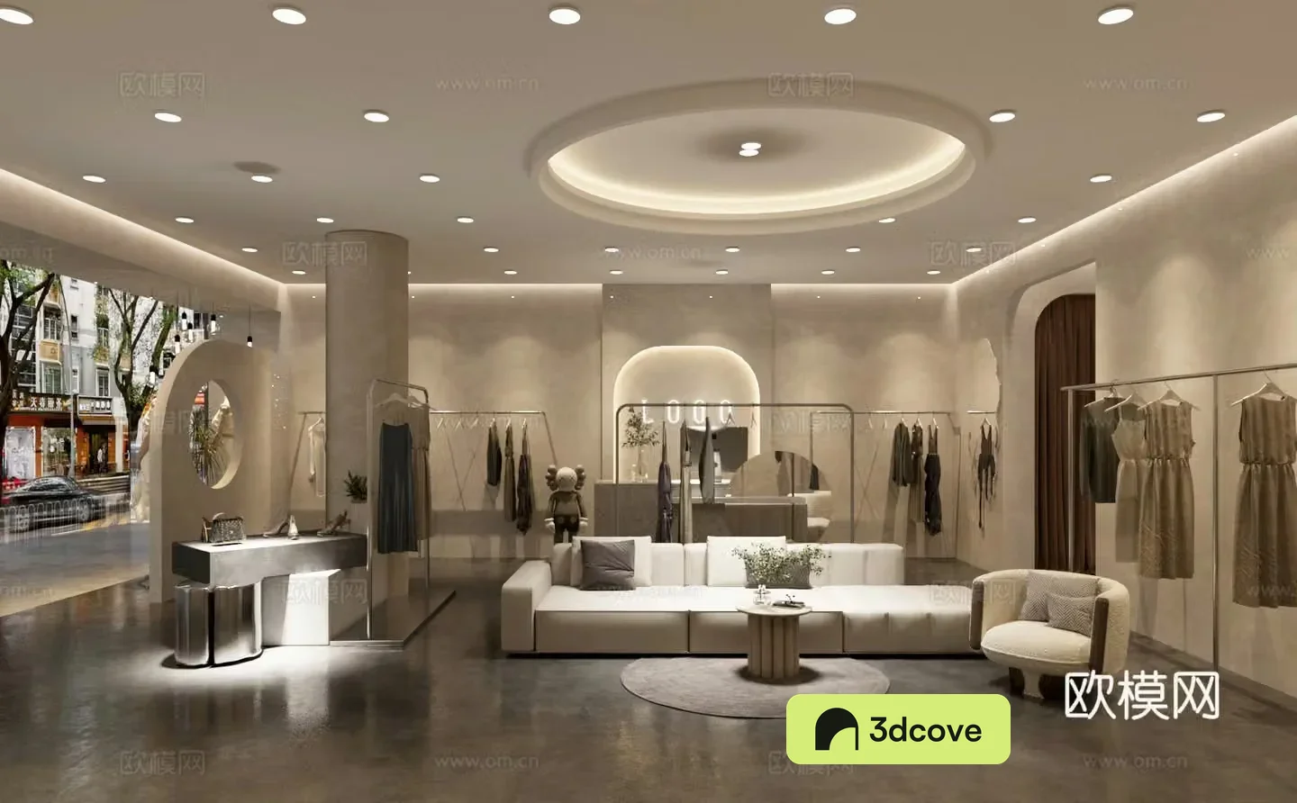 Modern clothing store Women’s clothing store