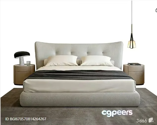 Cozy Bedroom 3D Model – 19731 – CORONA Render