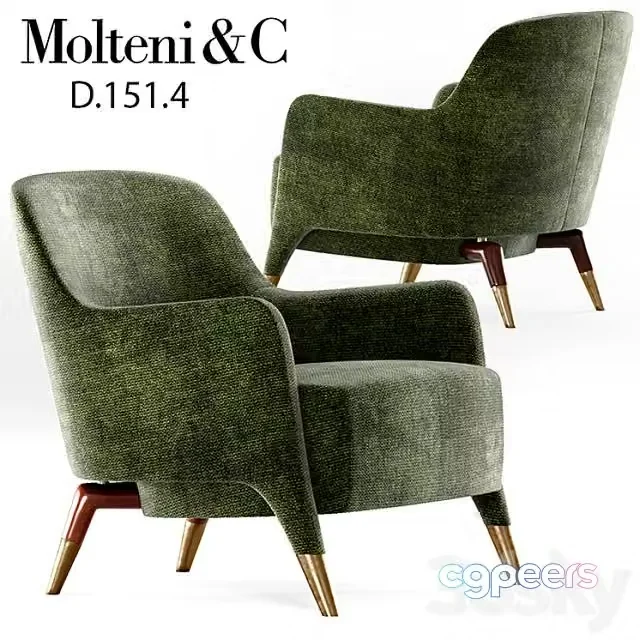 3ds Max Free – Armchair D.151.4