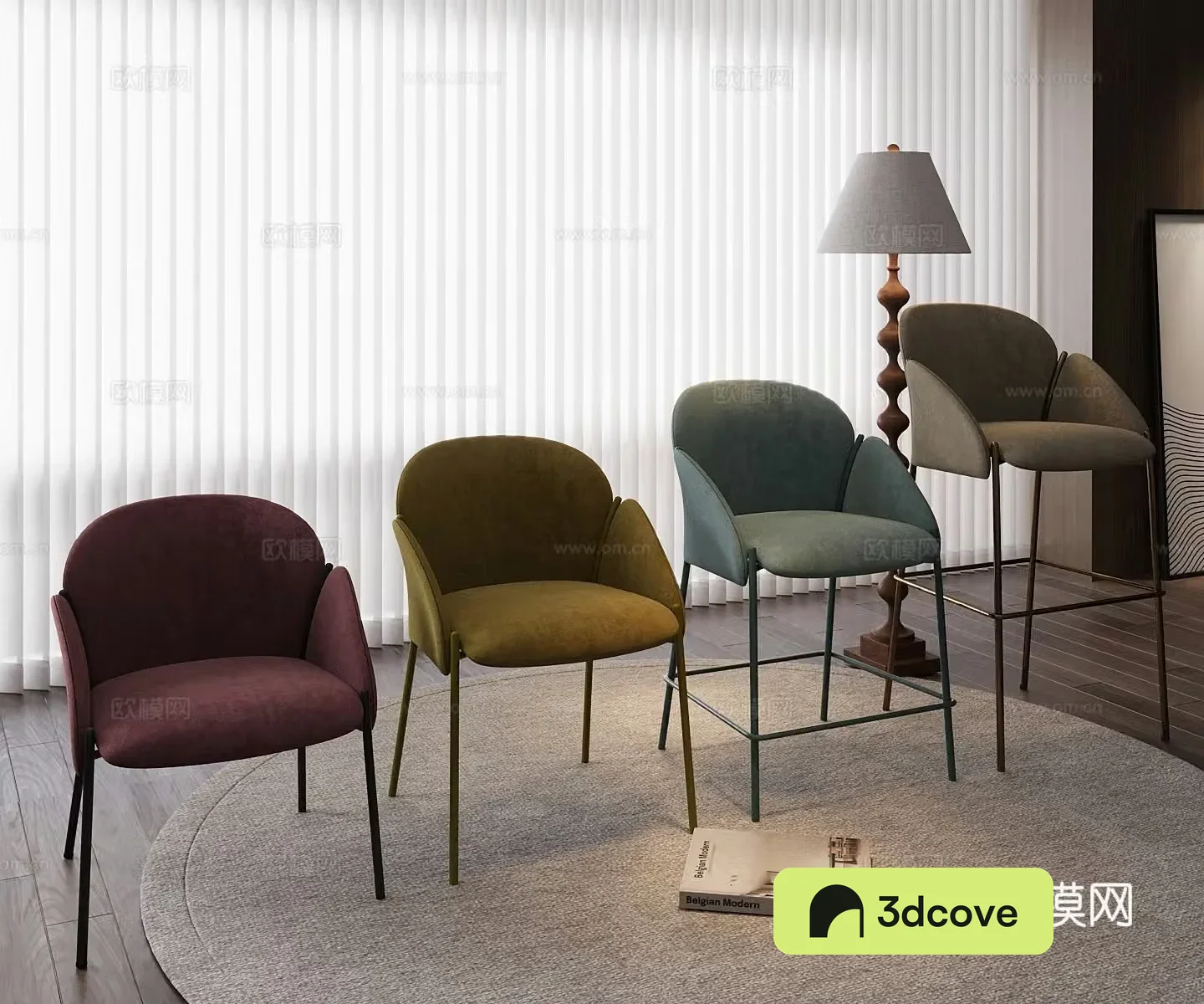 Modern single chair