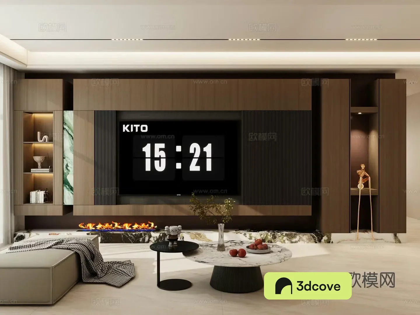 Italian TV background wall