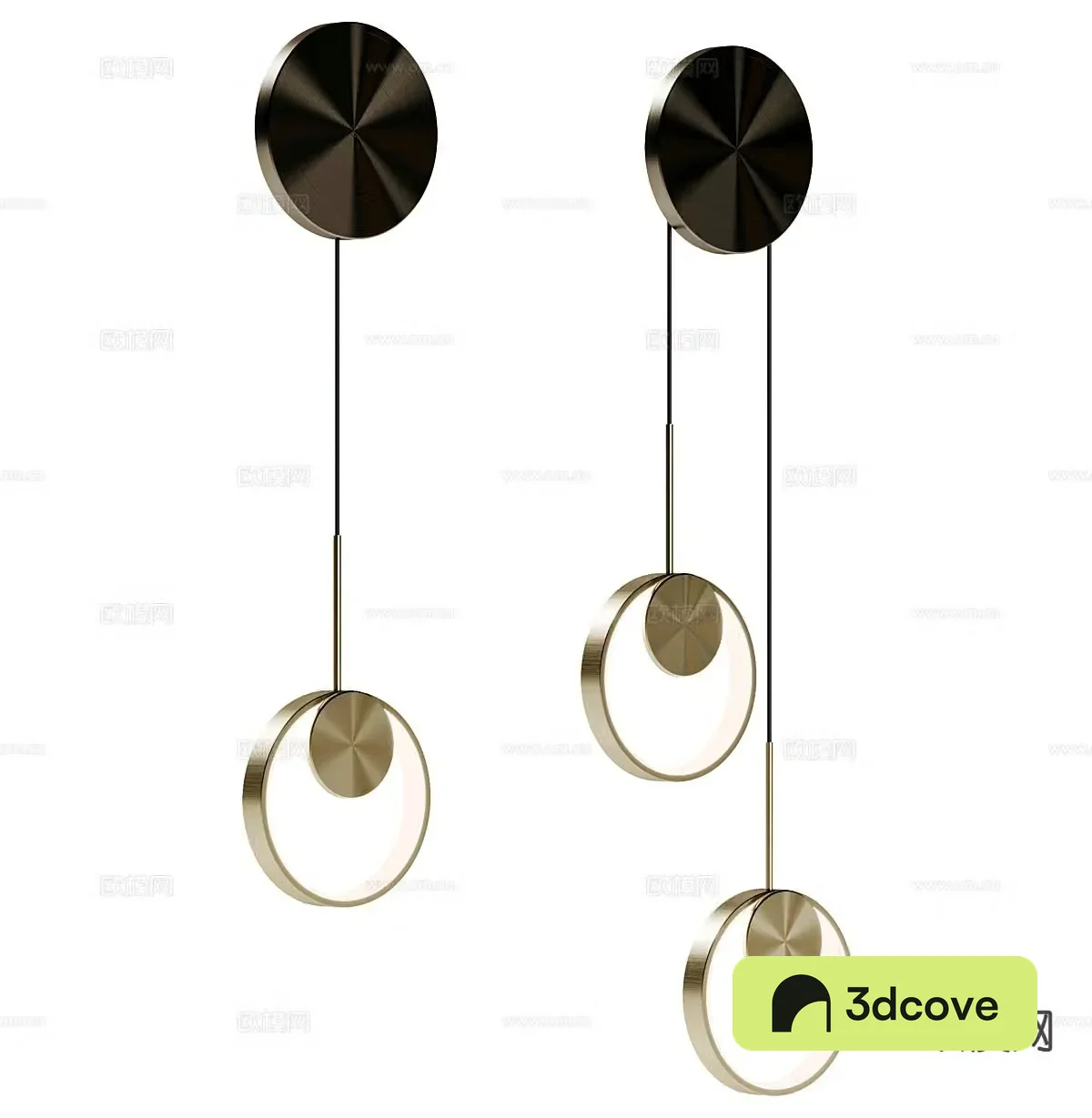 Light luxury bedside small chandelier