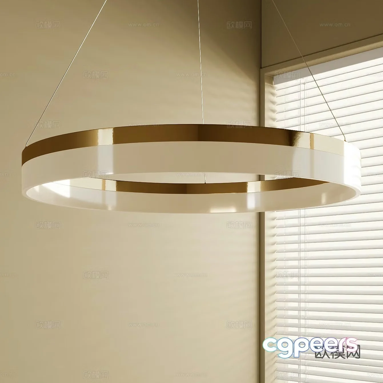 French chandeliers 3d model