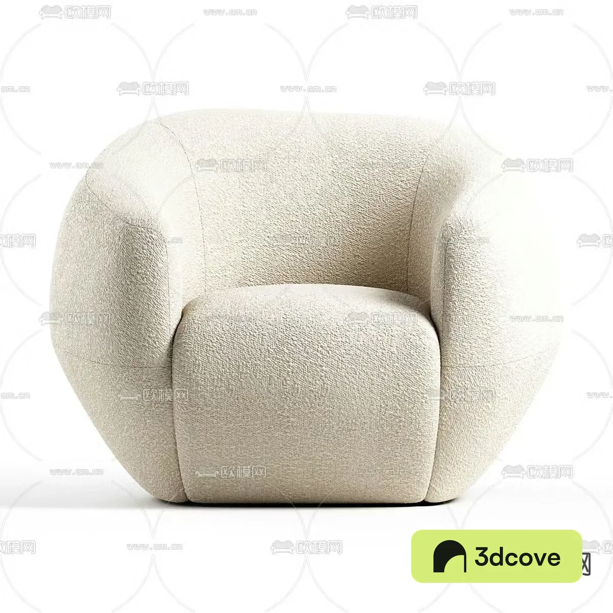 Pierre single sofa leisure sofa