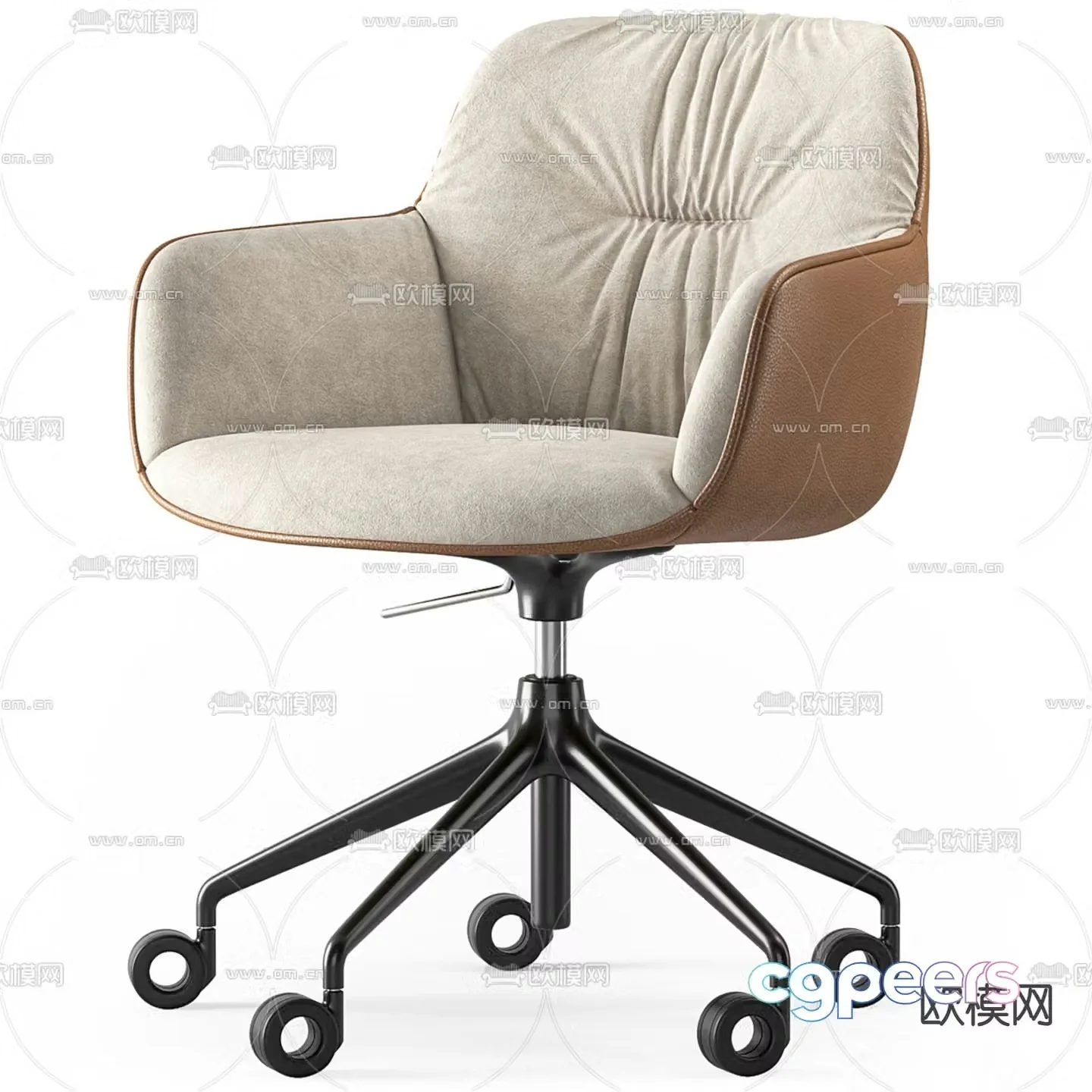 Office chair conference chair staff chair 3d model