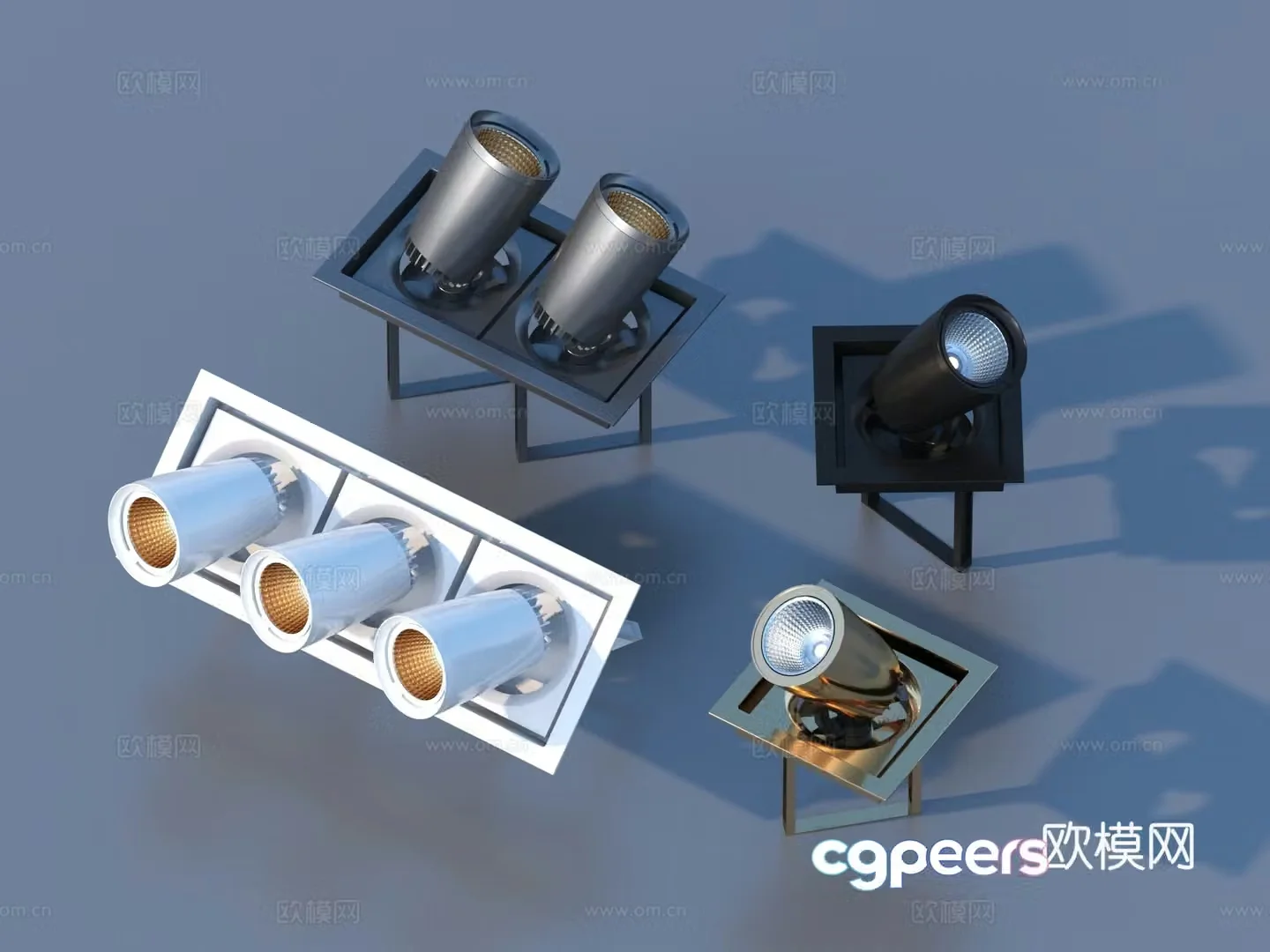 Downlight spotlight 3d model