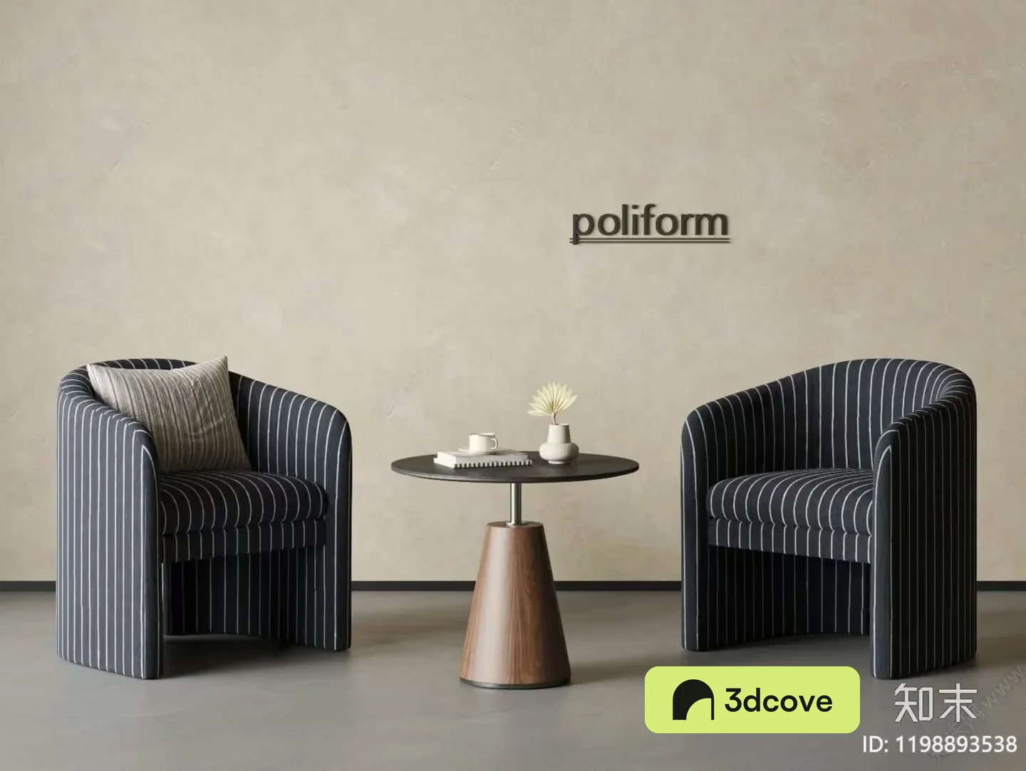 Modern Striped Chairs