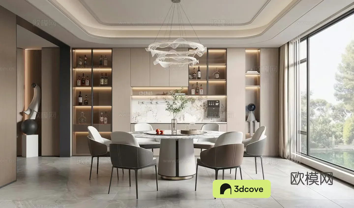 Modern restaurant