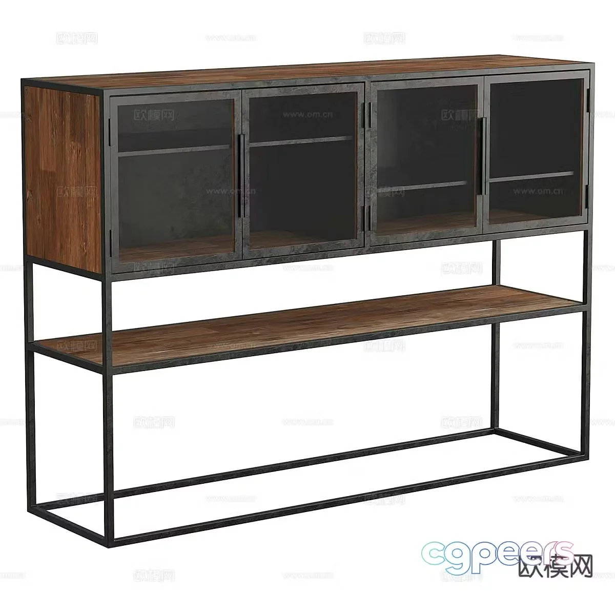 Nordic sideboard 3d model