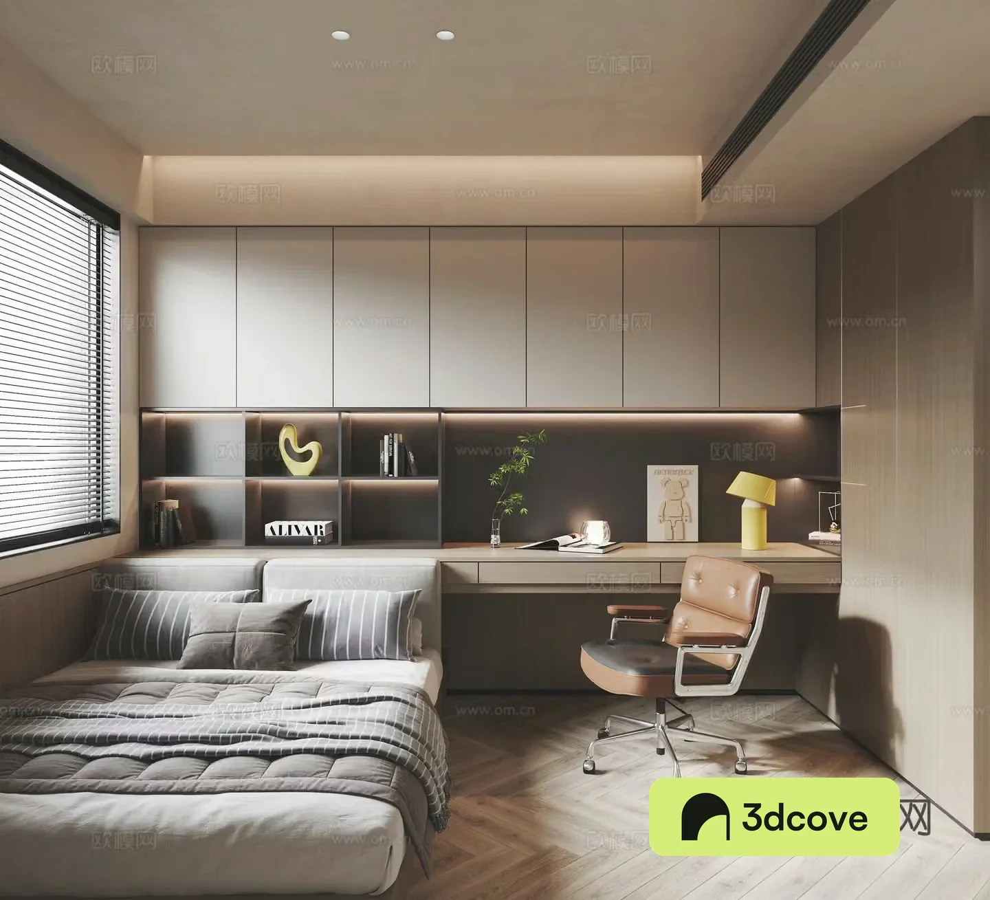 Modern tatami bedroom