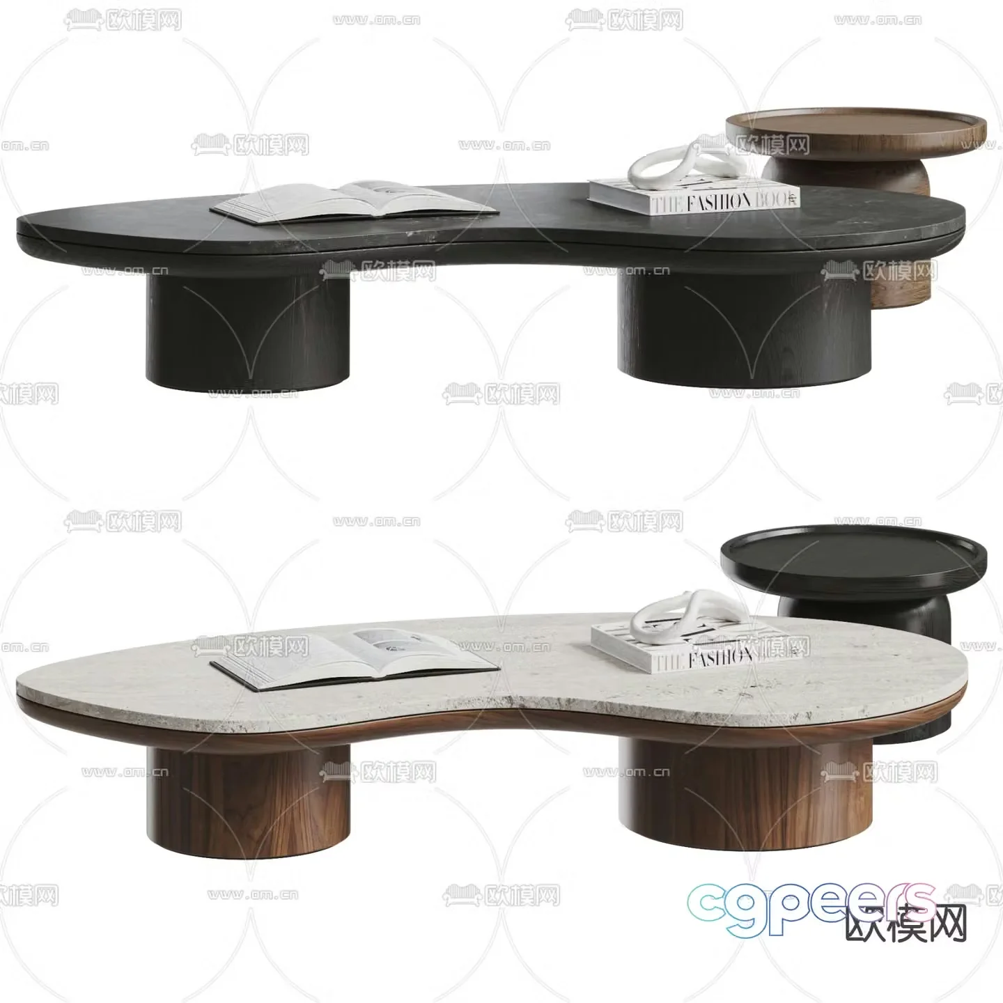 3D model of mother-in-law coffee table