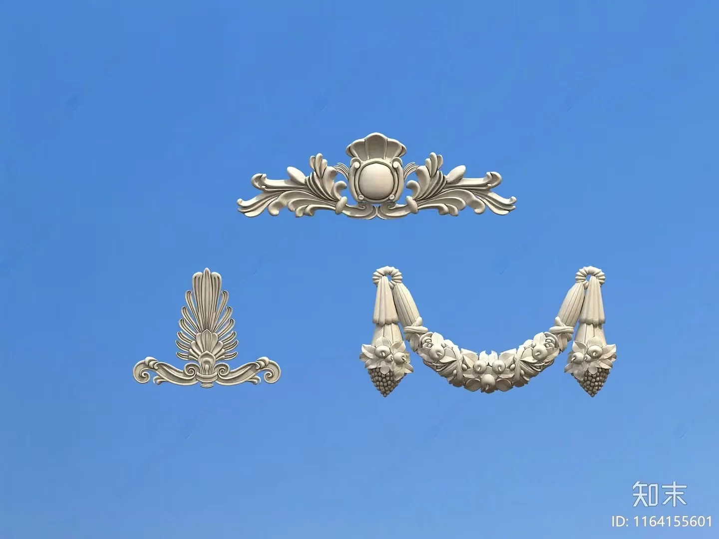 A Decorative Wall Hanging With Intricate Designs 3D Model – 11534 – VRAY Render