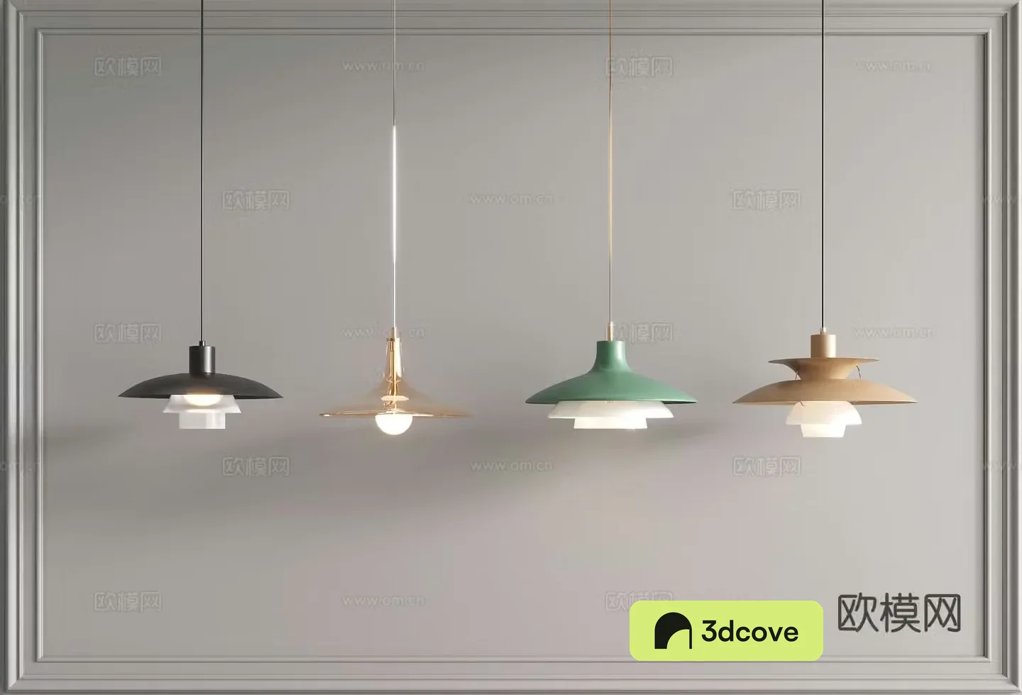Modern dining room chandelier