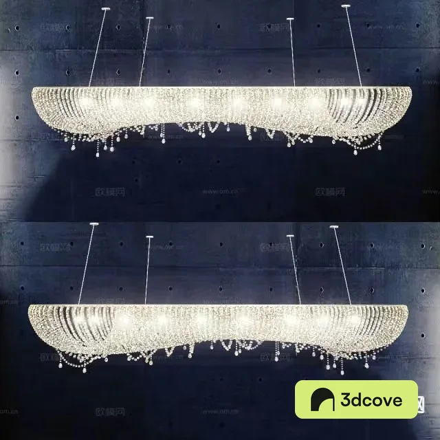 Light luxury chandeliers crystal lamp