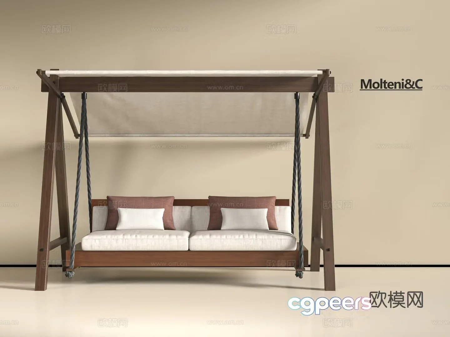 Modern Qianqiu Chair 3D Model
