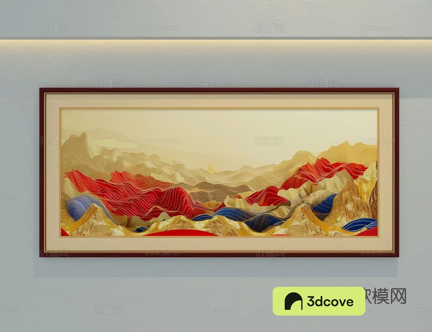 New Year’s Hanging Painting Texture Painting Decorative Painting