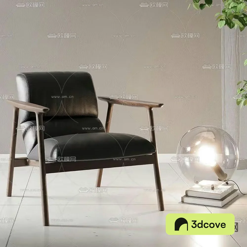 Nunc leather sofa chair lounge chair armchair