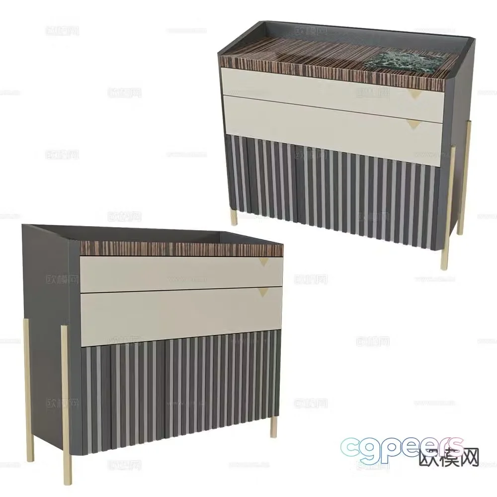 LEBANTO entrance cabinet 3d model