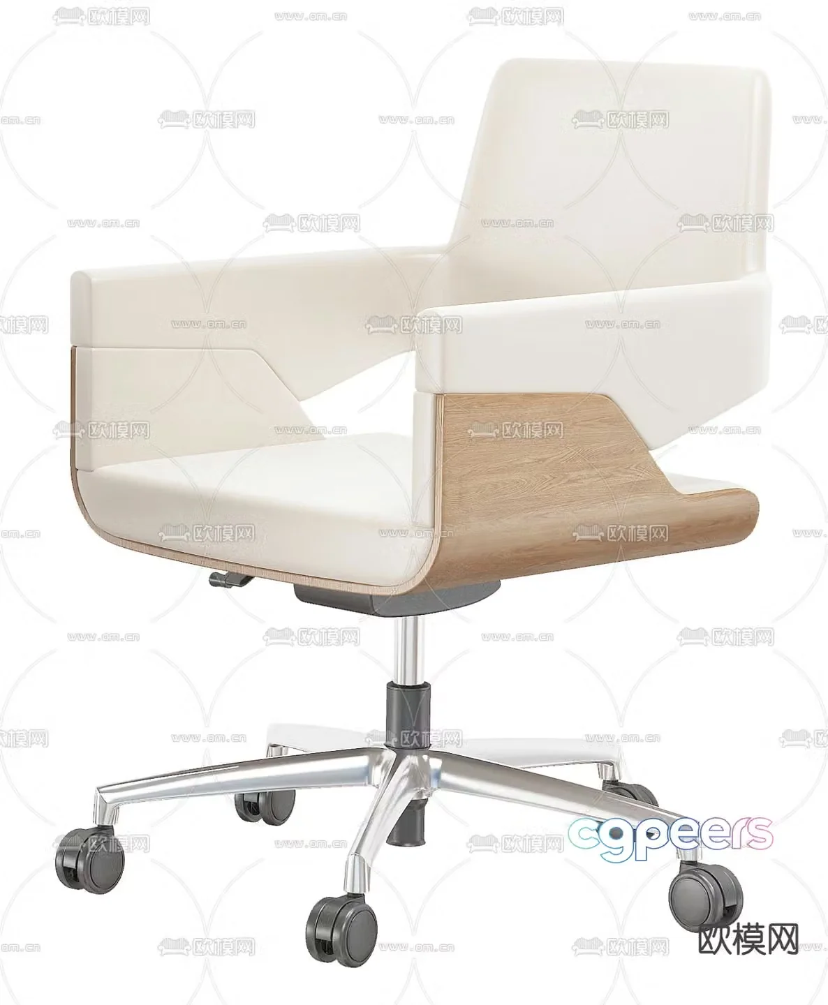 Office chair staff chair 3d model