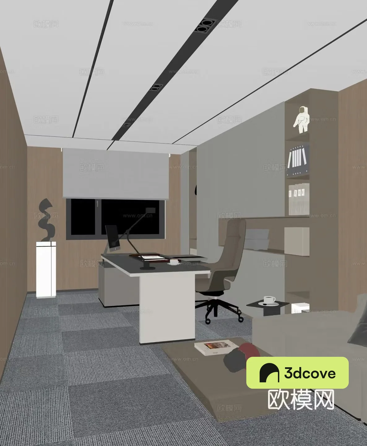 Modern manager office