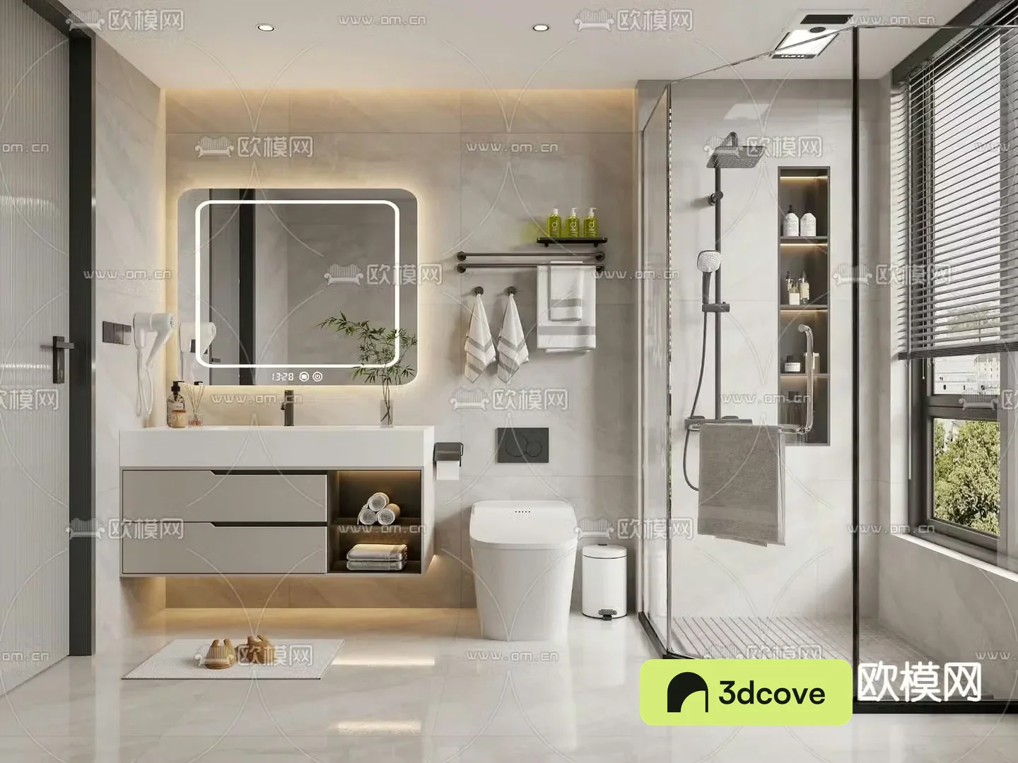 Modern bathroom