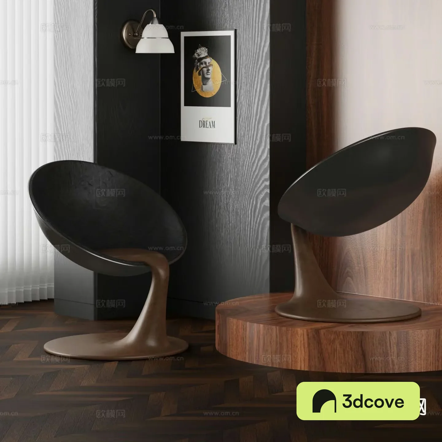 Modern chair Dining chair Single chair