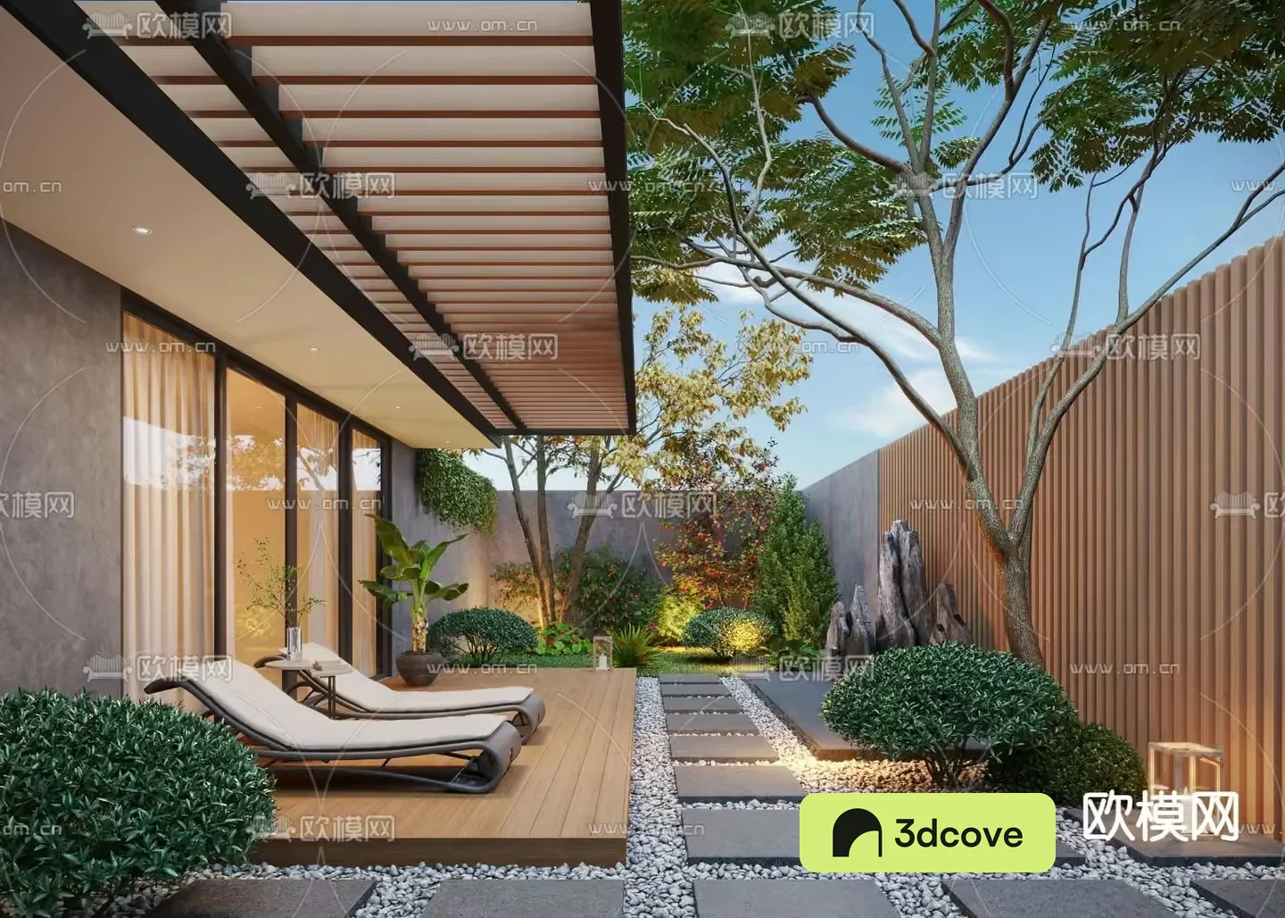 Modern Outdoor Space