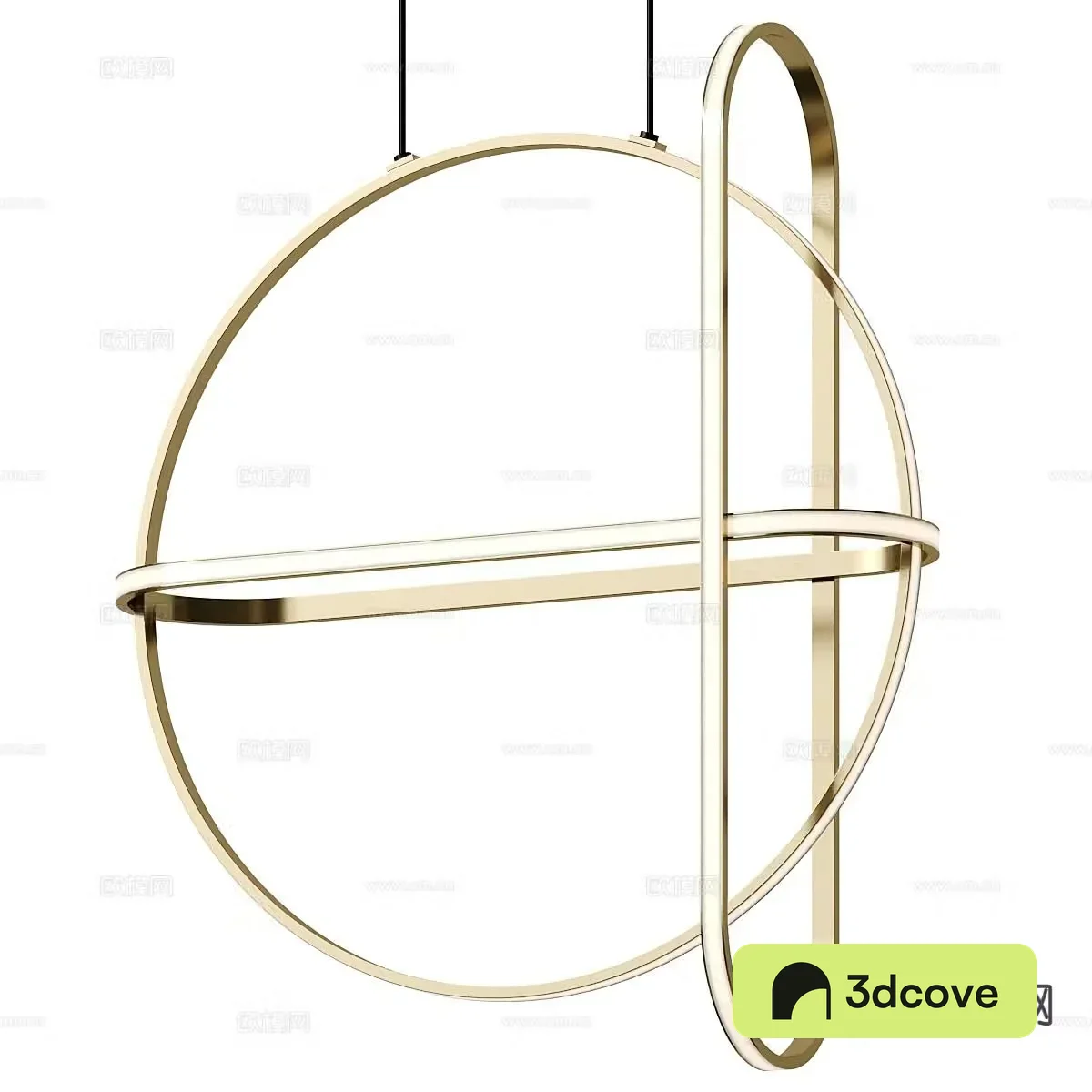 Light luxury ring chandelier