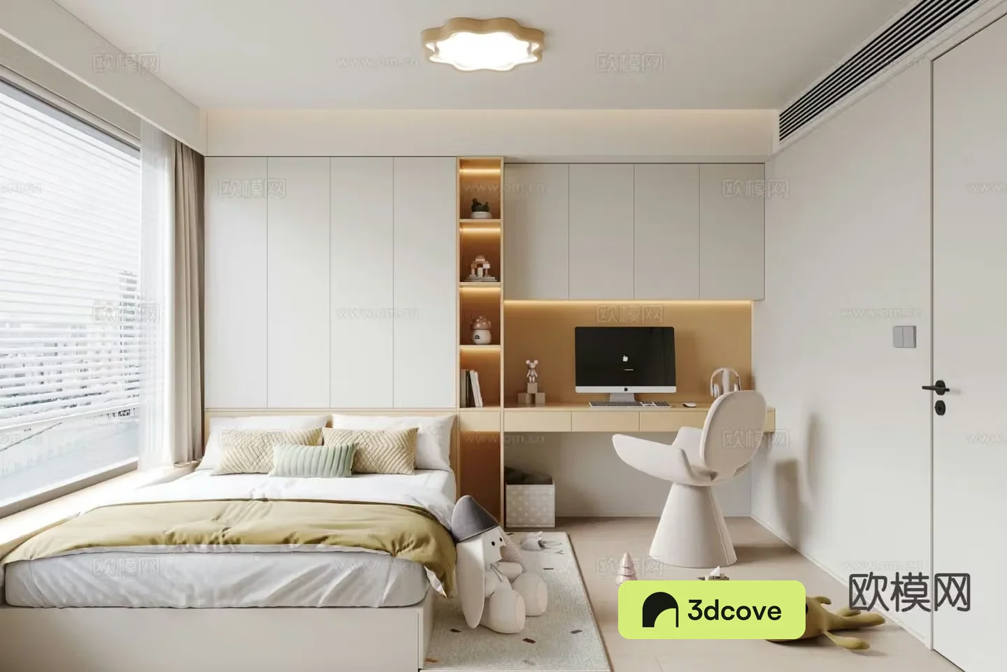 Modern tatami children’s room