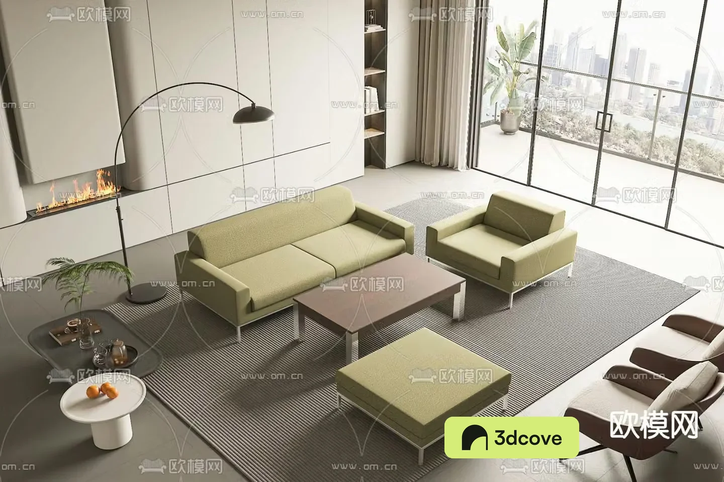 Modern office sofa
