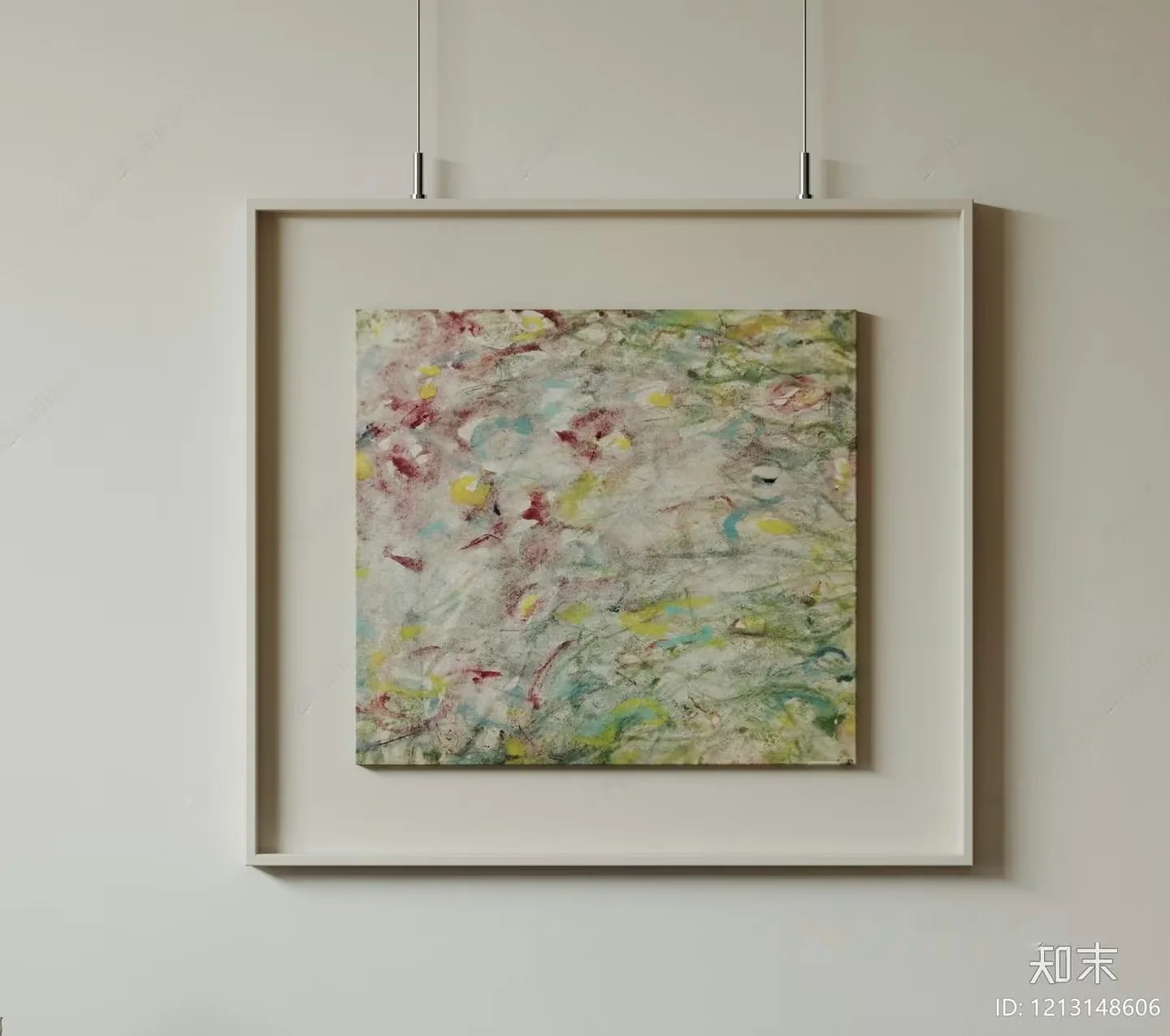 Abstract Art 3D Model – 3592 – VRAY Render
