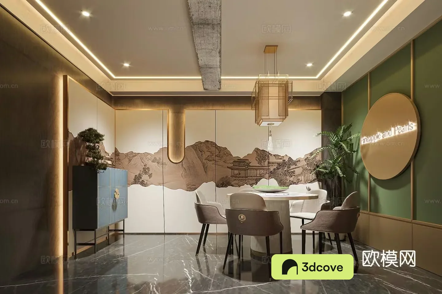 New Chinese restaurant private room