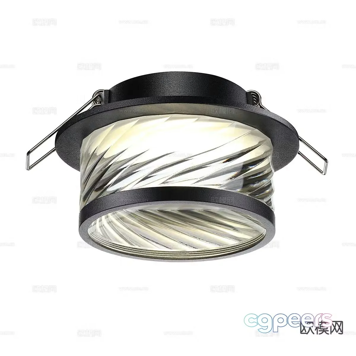 Surface mounted downlight spotlight magnetic light 3D model