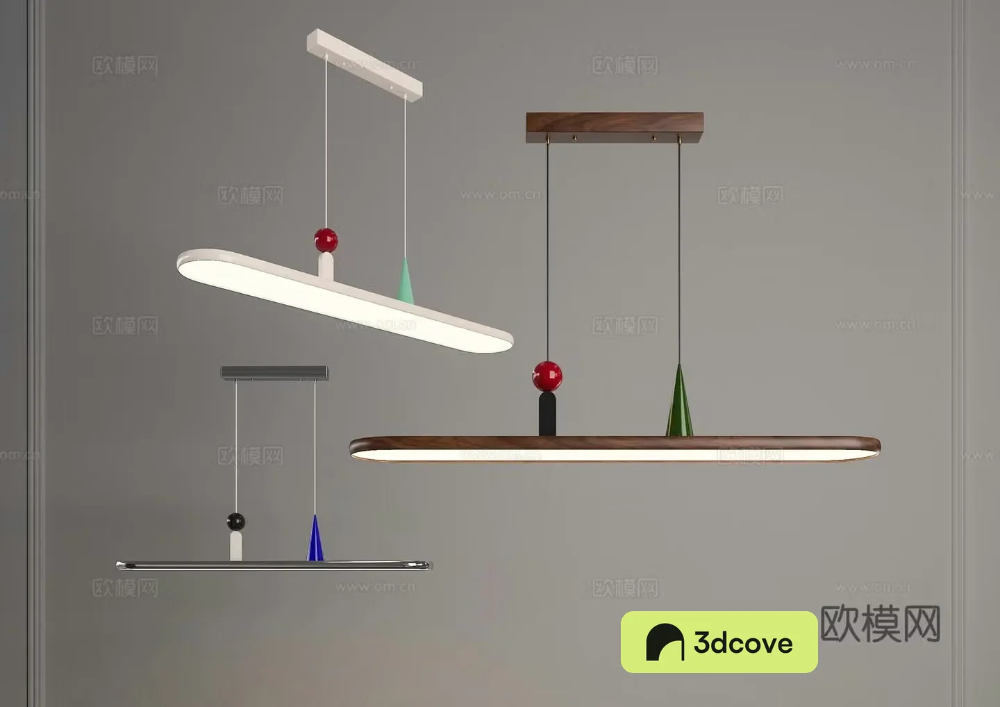 Long strip chandelier Restaurant chandelier Medium chandelier Cream-style chandelier One-line chandelier Log chandelier