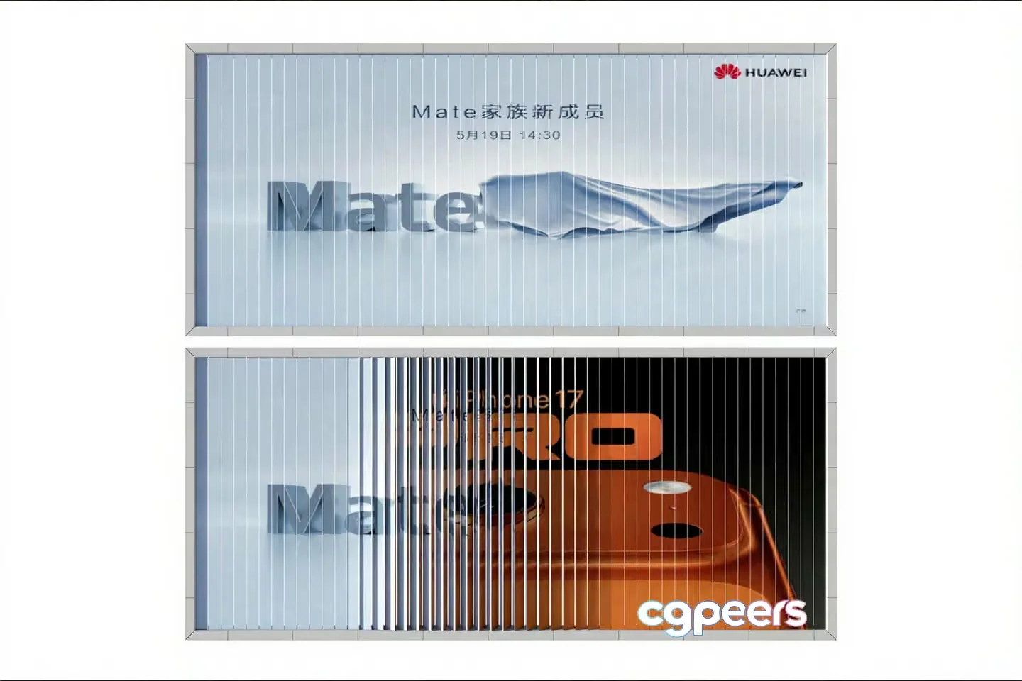A Huawei Mate 30 Pro Advertisement 3D Model – 16911 – VRAY Render