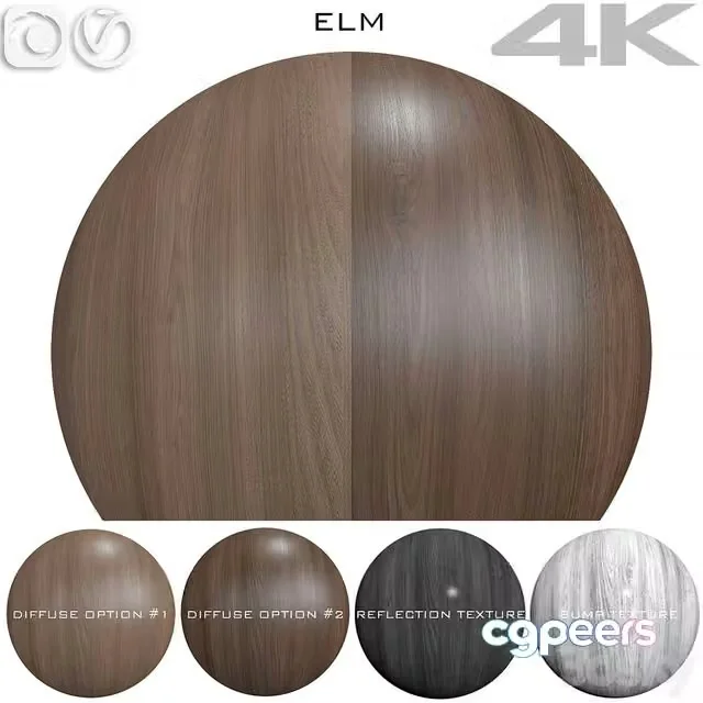 3ds Max Free – Seamless texture – Elm 2