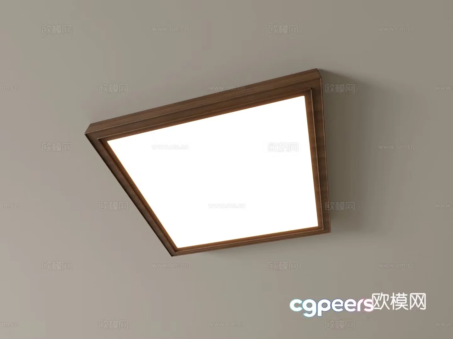 Modern ceiling lamp Geometric ceiling lamp Bedroom lamp Artistic shaped lamp Fashion living room lamp 3D model
