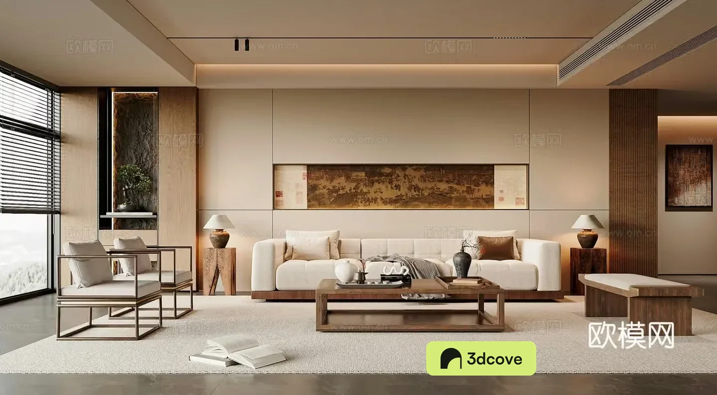 New Chinese living room