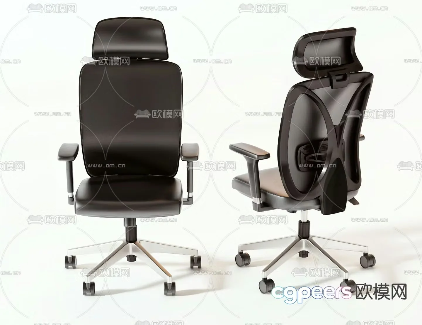 Office chair executive chair boss chair 3d model