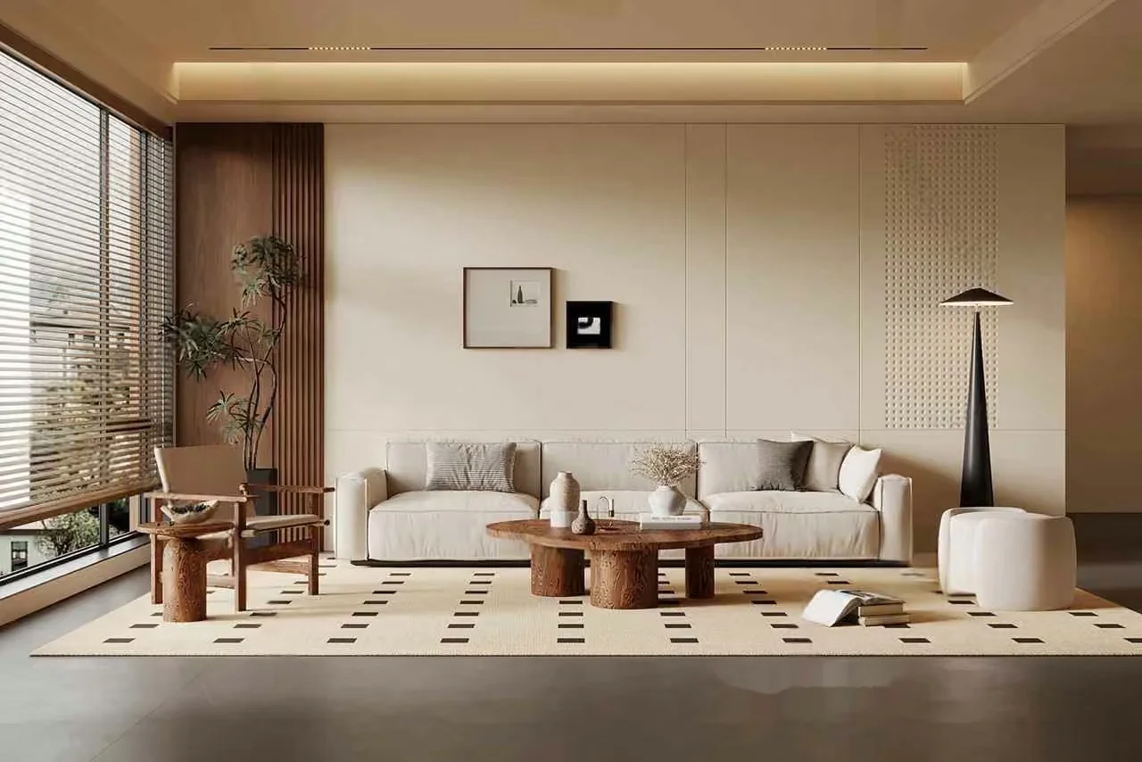 Modern Living Room 3D Model – 18226 – VRAY Render