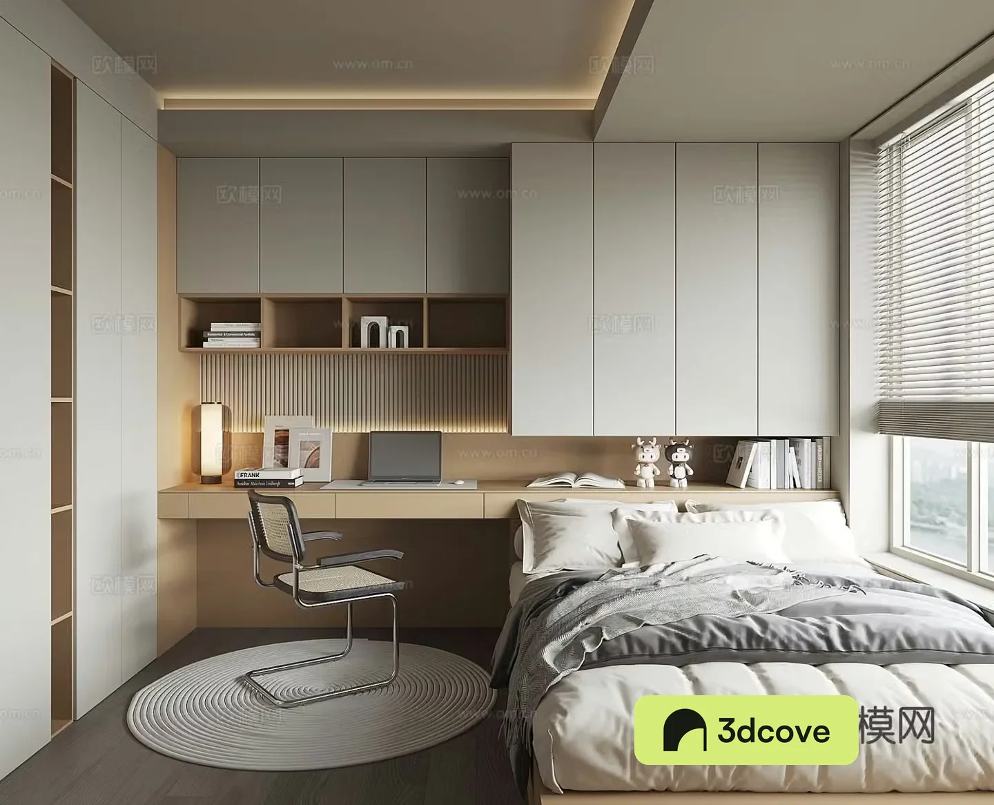 Modern tatami bedroom